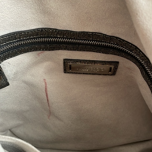 Authentic Jimmy Choo Blake Leather Shoulder Bag - Picture 15 of 16